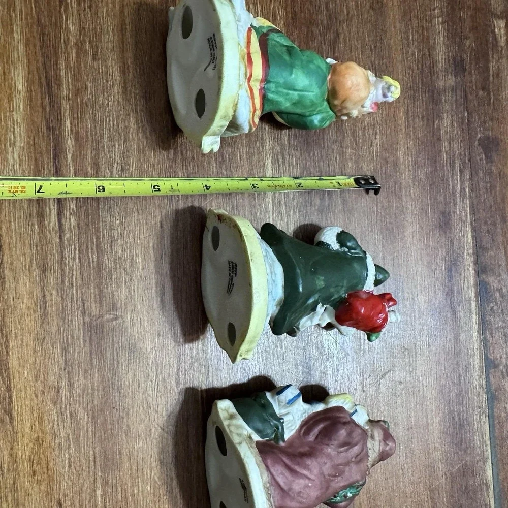Vintage lot 3 Santas The Nations Figurines 1991 RSVP Germany Italy England 4.5